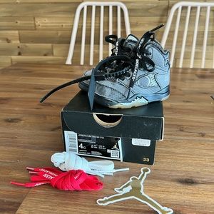 Nike Jordan 5 Retro SP x Off-White Virgil Abloh sneaker baby infant toddler 4C